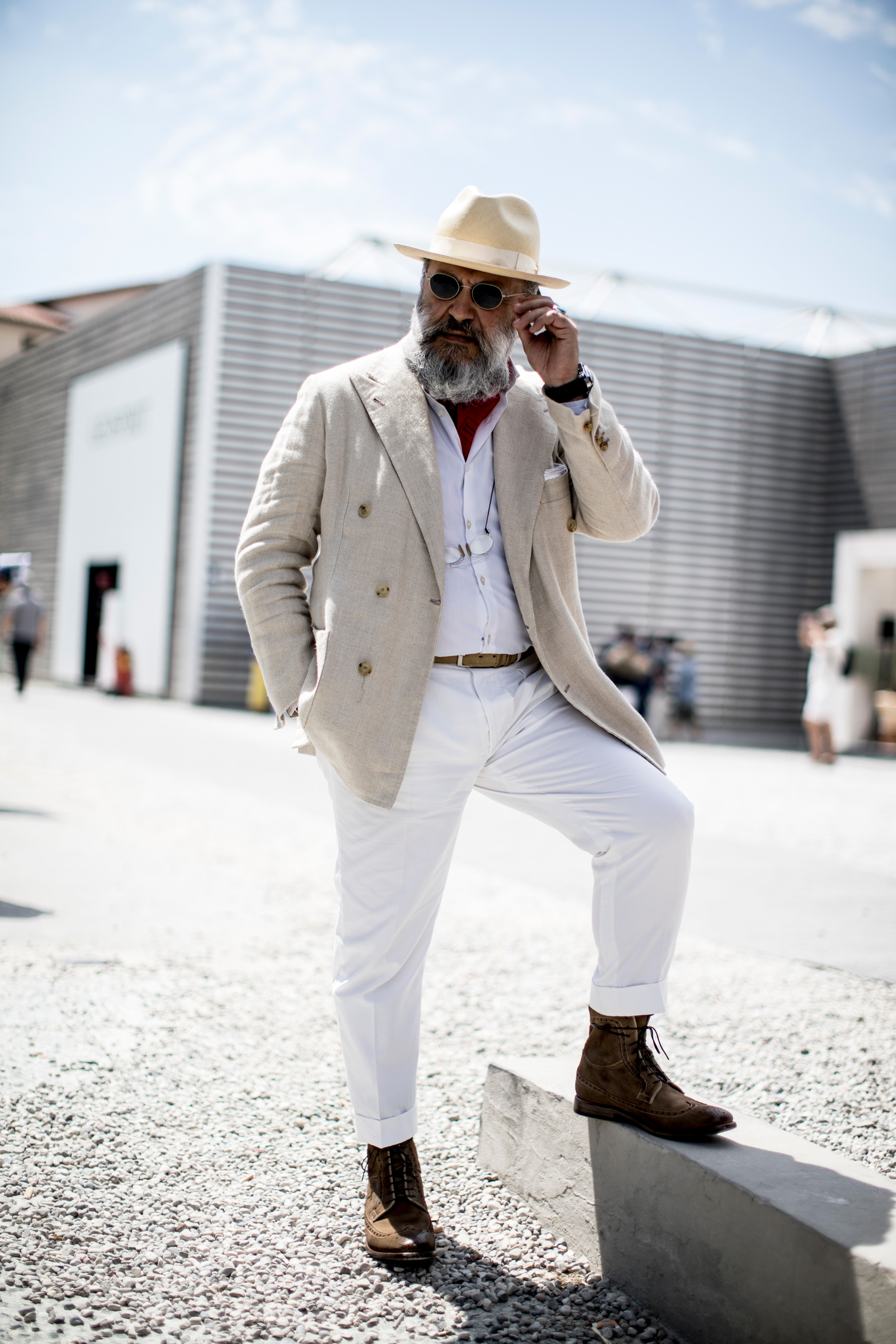 佛罗伦萨Pitti Uomo男装周2018春季街头风格第三天 图 34