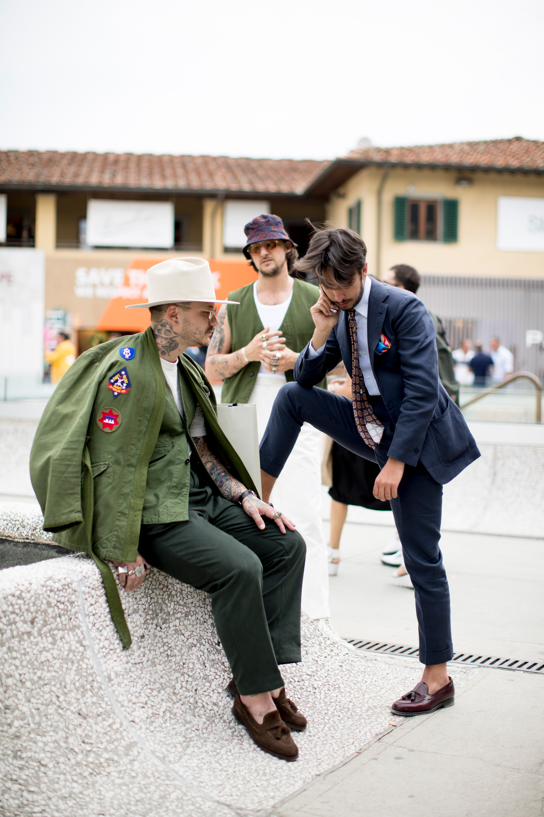 佛罗伦萨Pitti Uomo男装周2018春季街头风格第三天 图 66