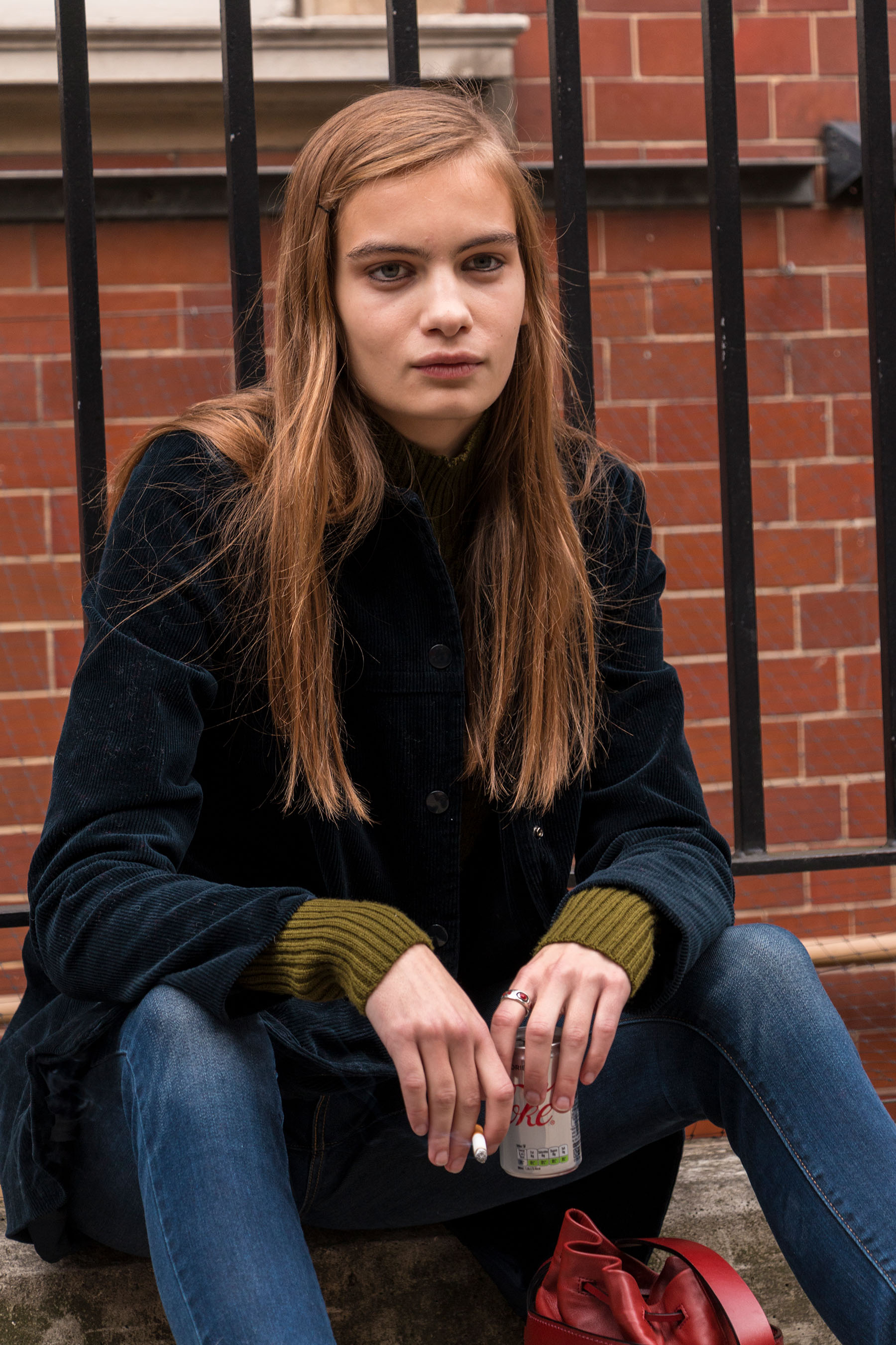 Off Duty 伦敦模特街拍 2018 春季 Poli Alexeeva 图 9