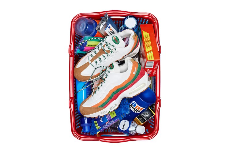 Nike Air Max 95 Conveni Konbini Pack 系列 Lawson 与 7-Eleven 联名款 IR1944-102、IR1944-400 发售详情